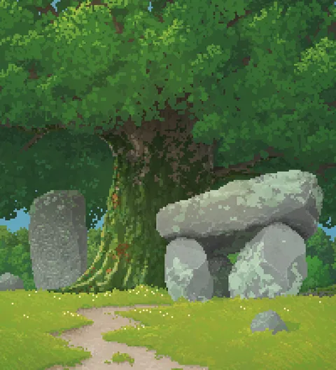 I heard you like trees and rocks.