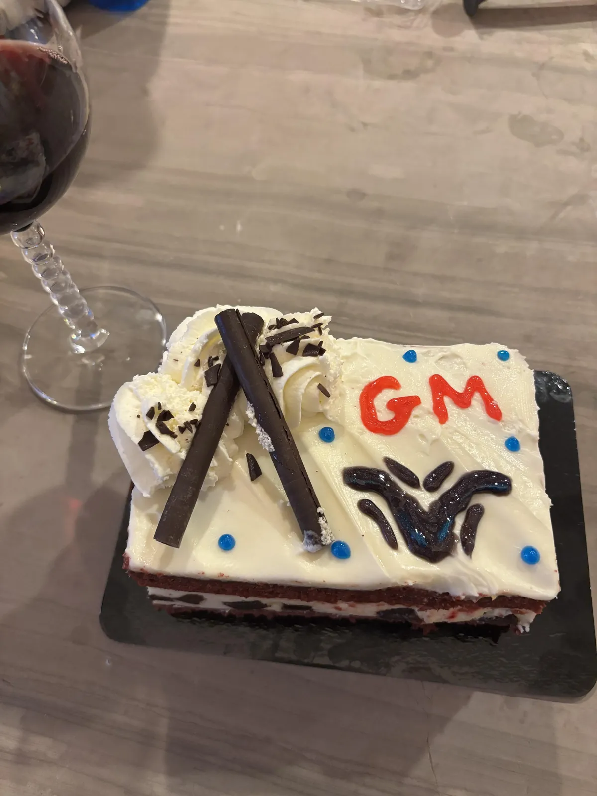 Finally hit GM after so many year. My gf got me a cake
