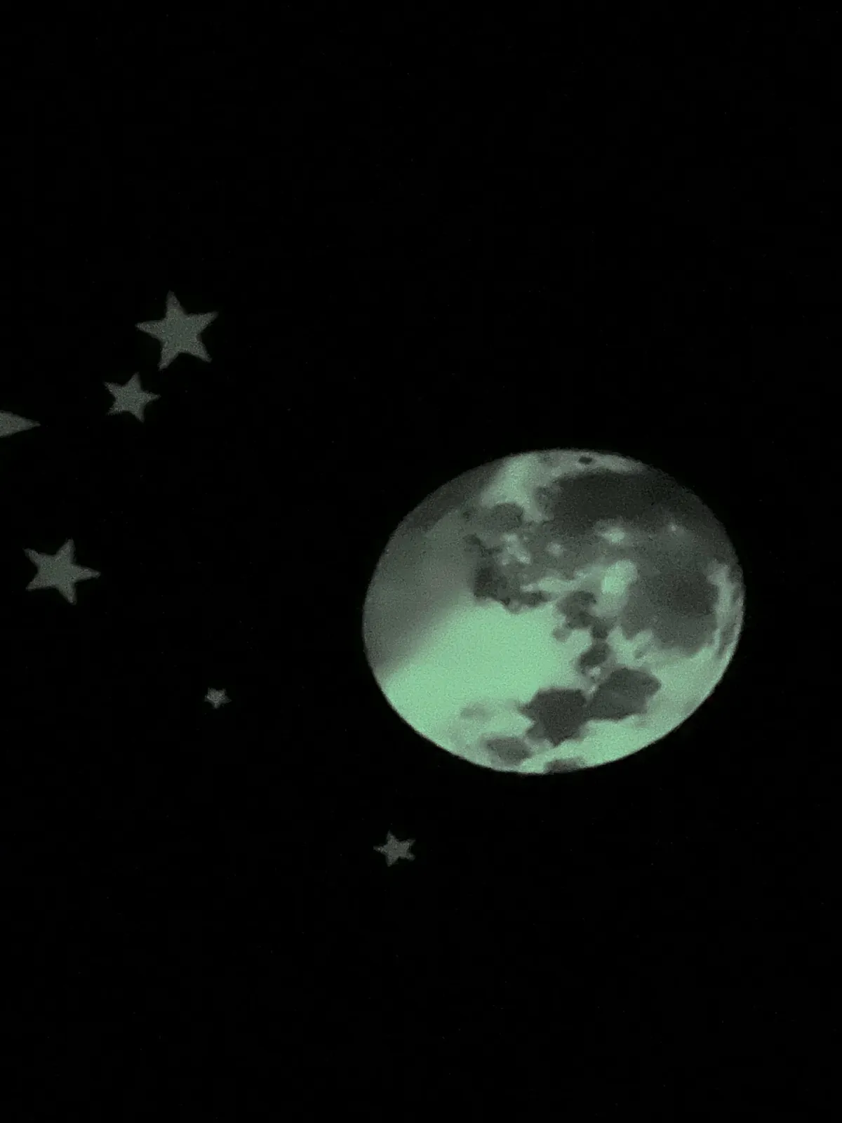 I don’t care if I’m a 40 yr old child. It’s fun to have this on your ceiling for 10 dollars