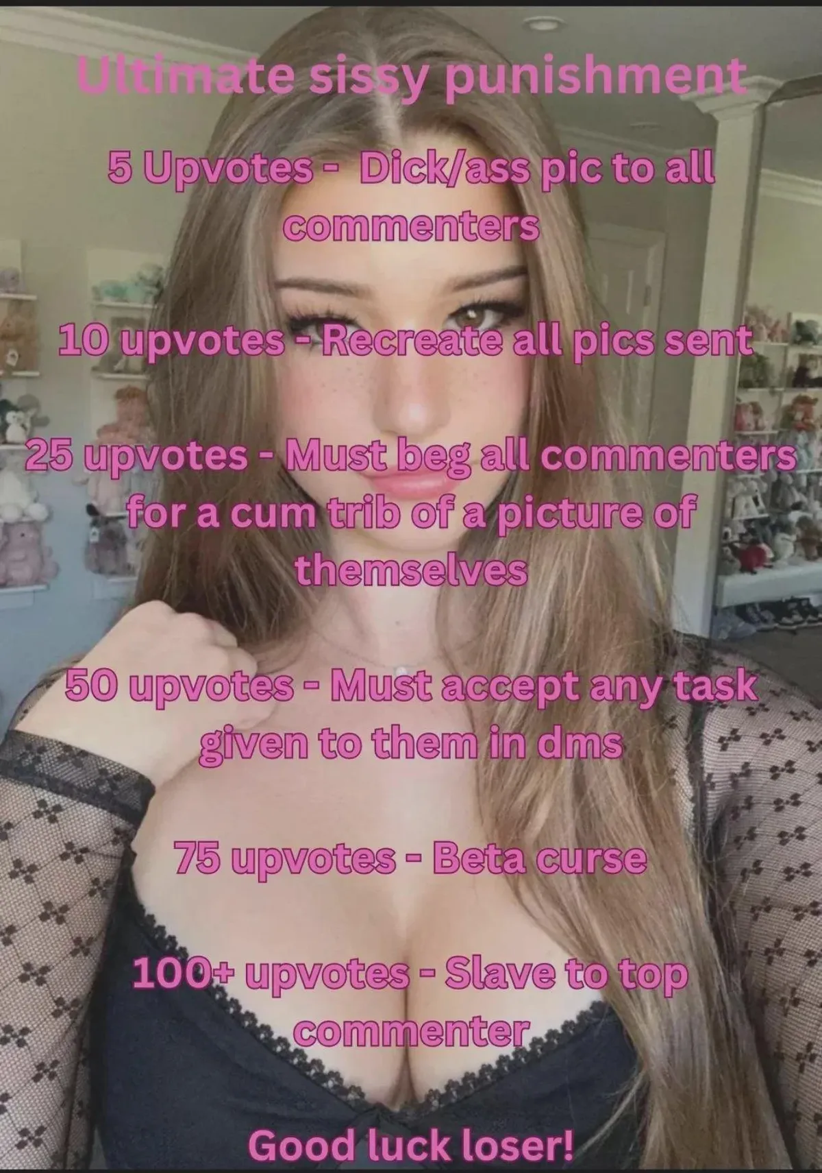 Let’s give this a go in ready to be a slut