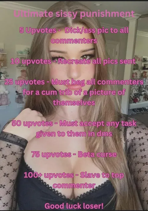 Let’s give this a go in ready to be a slut