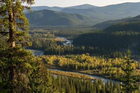 Autumn in Ghost River Wilderness, Alberta, Canada [OC] [5062X3375]