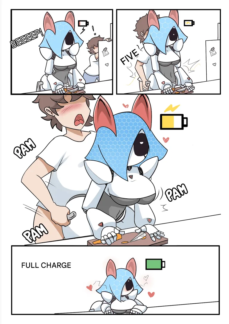 Robo-Waifu / RoboWaifus Season 1 | Pokemon | by Clockworklewds | Tried translating some of these pages to English