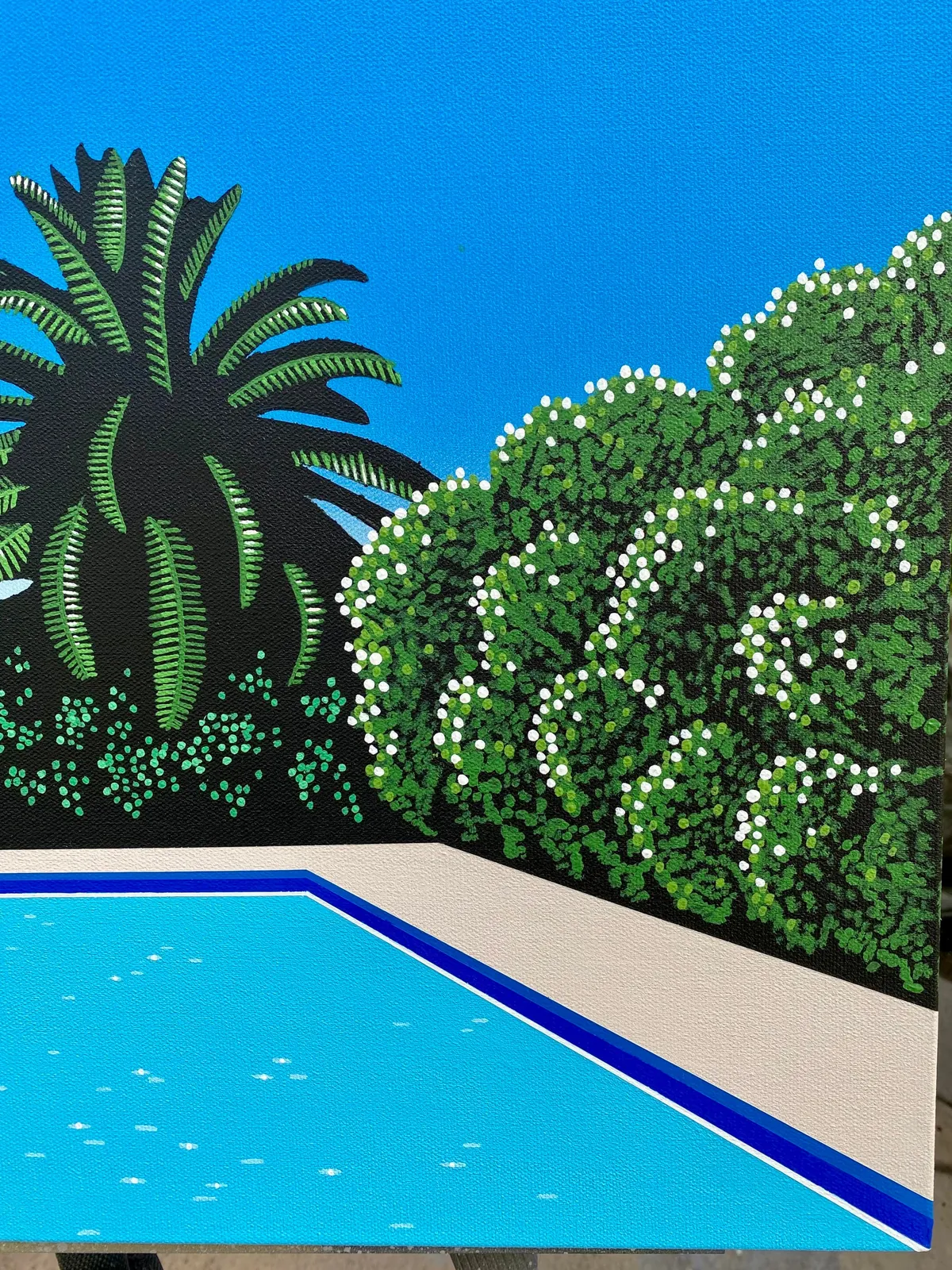 [OC] I could not afford a $30,000 original Hiroshi Nagai painting. I had to make one myself.