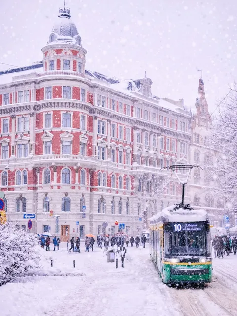 1888 residential building on Korkeavuorenkatu 21 designed by Swedish architect Axel Högberg, Helsinki, Finland.