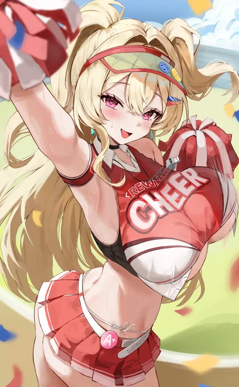 Clay cheerleader (Ponya)