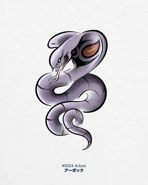 Pokemons in japanese traditional style