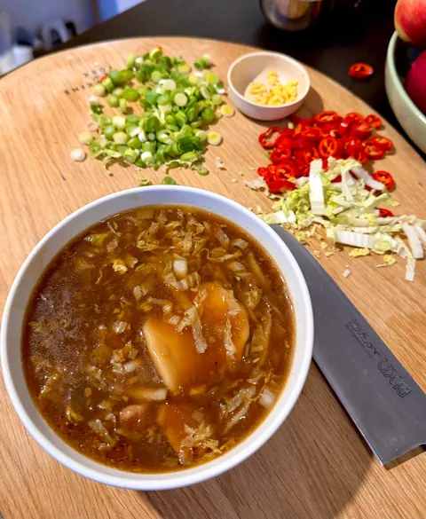 Chop Your Head Off Soup [homemade]