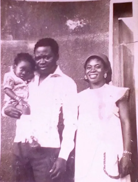 My grandparents and my aunt!  Nigeria, 1970s