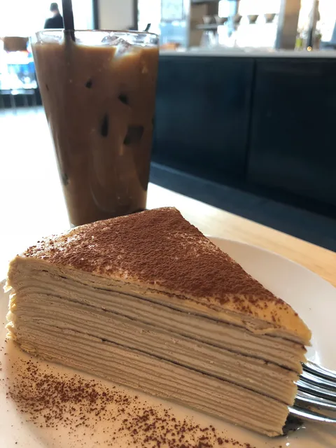 Seattle. Tiramisu Crepe Cake.