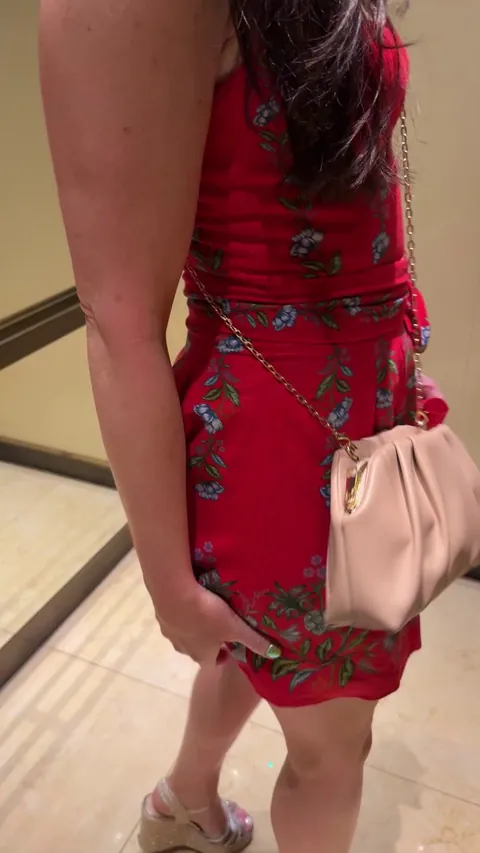 No panties allowed in the elevator