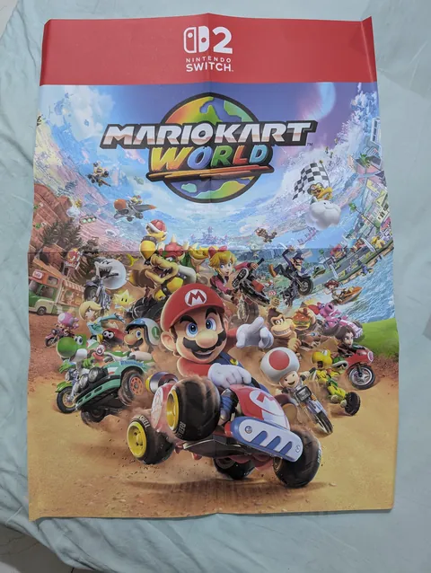 My Nintendo Switch 2 came with pre-order goodies (Official store)