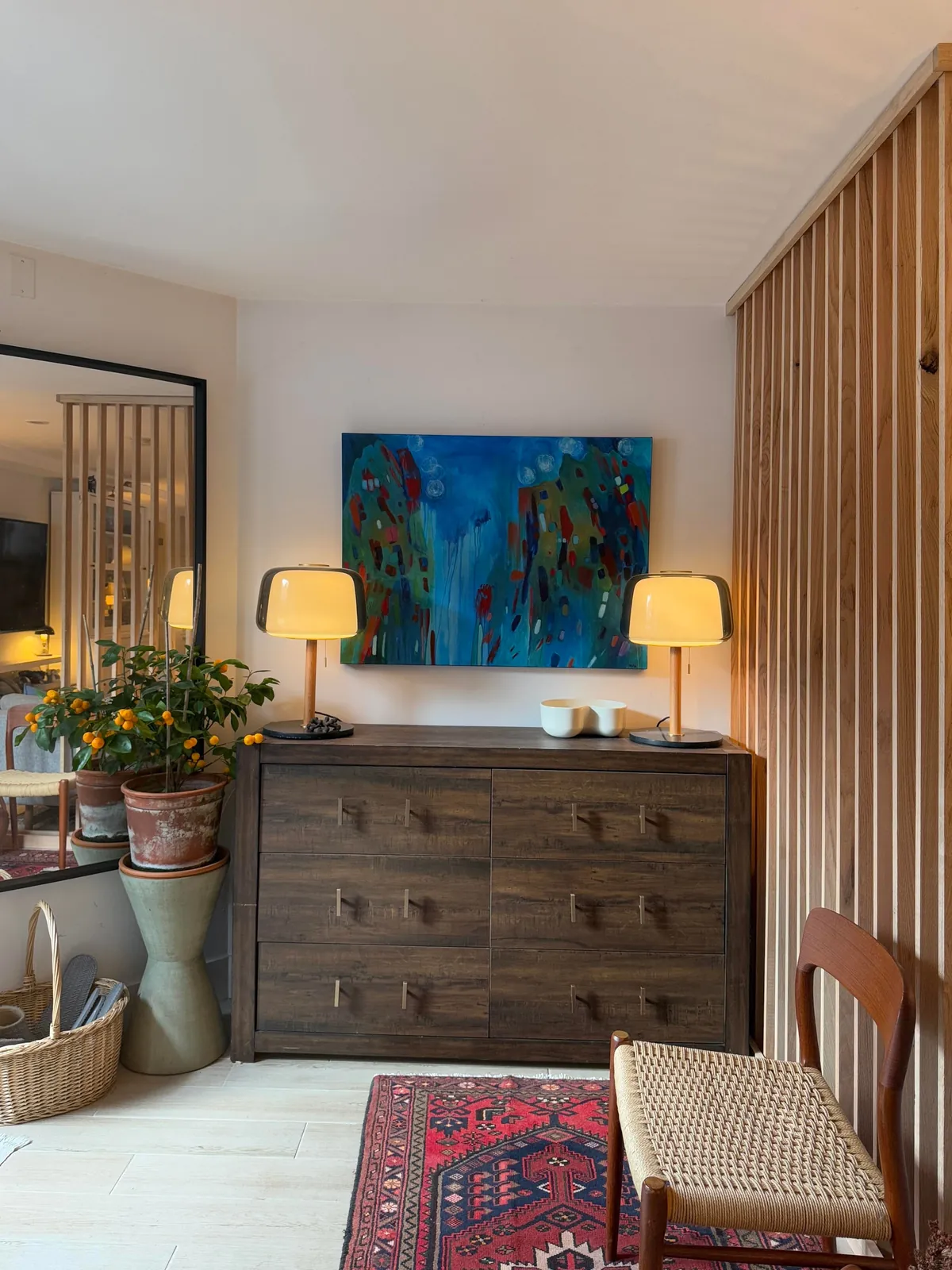 Making our little basement apartment cozy