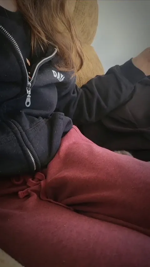 I finally caught Popcorn's excited little tail wags on camera!