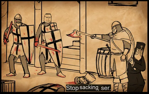 The irony of the 4th crusade.