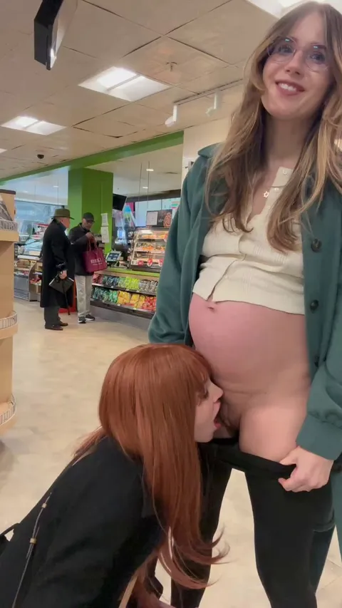 Just another day at the supermarket...