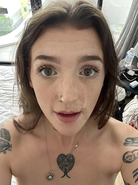 I might be married but I still want you to cum on my face 