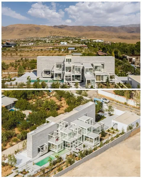 Three villas in Damavand village - iran.