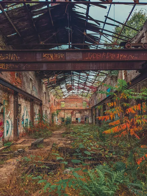 Abandoned factory in Pennsylvania