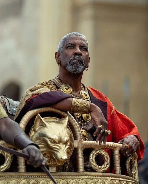 Denzel Washington in Gladiator II