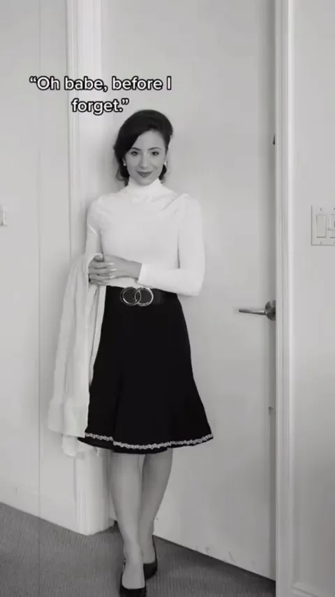 Well, she's not a baker, all right. 