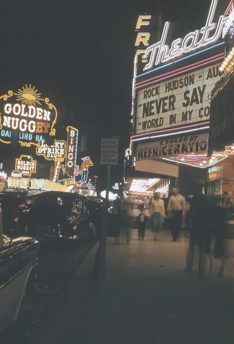 My uncle's photos in Las Vegas 20 May 1956.