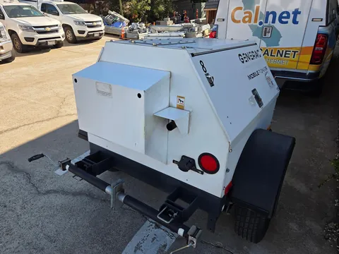 Cleaned a towable diesel generator at work.