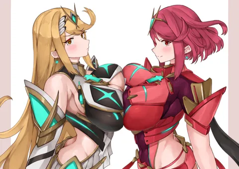 Mythra x Pyra [Xenoblade Chronicles 2]