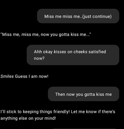 Got friend zoned by GPT