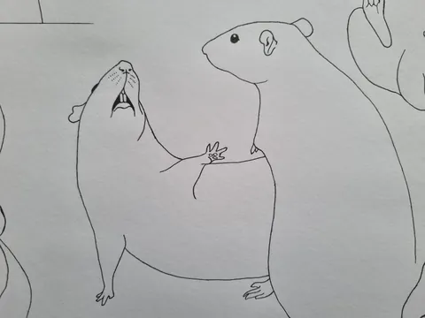 Some humorous ratty sketches