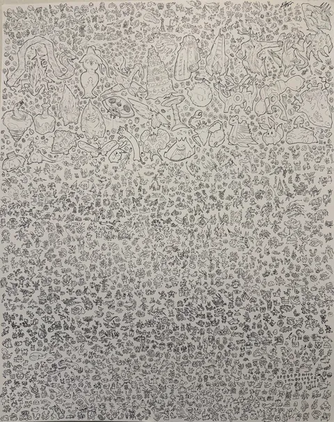 i drew every pokemon