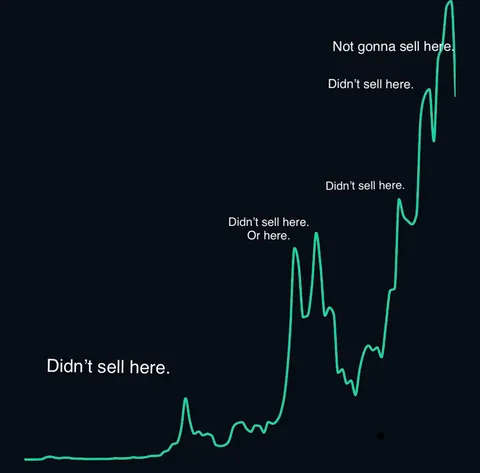 I’m not fucking selling.