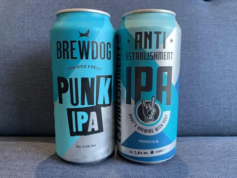 The Aldi version of Punk IPA is called Anti-Establishment IPA