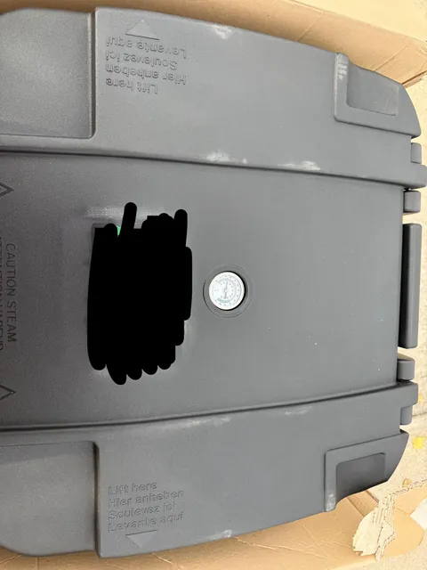Not a single spec of protection on my $2,300 product