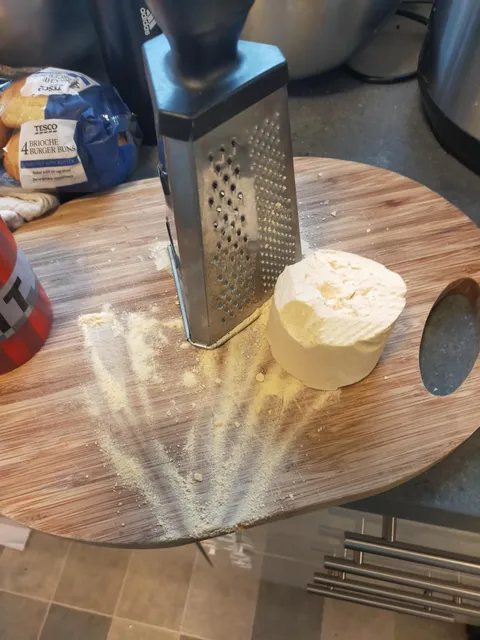 My Horlicks turned into a solid block and I had to grate it.