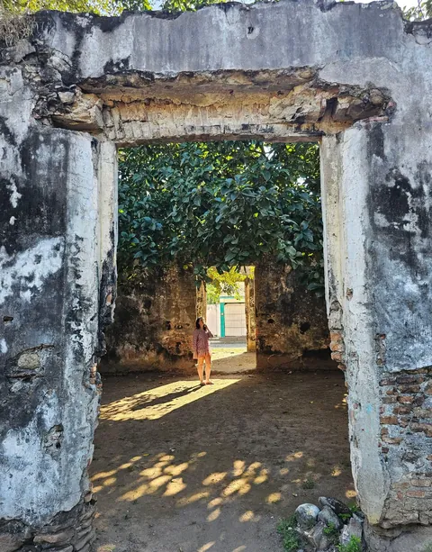 [OC]Ruins of the house of Hernan Cortes, in the first Spanish village in America. Mexico