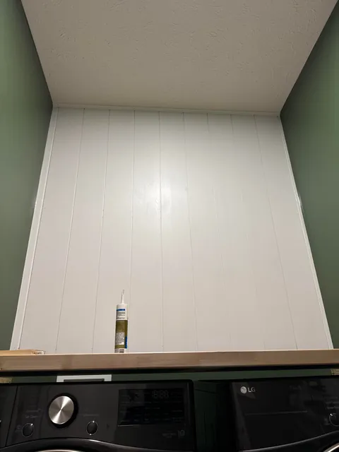 My Christmas present to my wife this year was renovating our laundry room. How did I do?