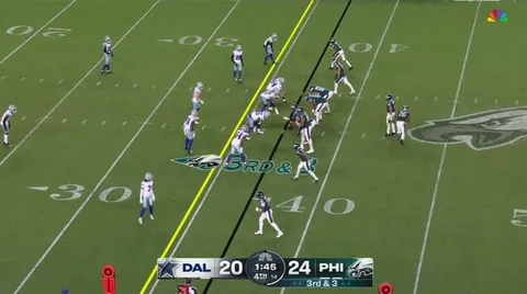 [Highlight] Jalen Hurts scrambles for the 1st down to effectively end the game