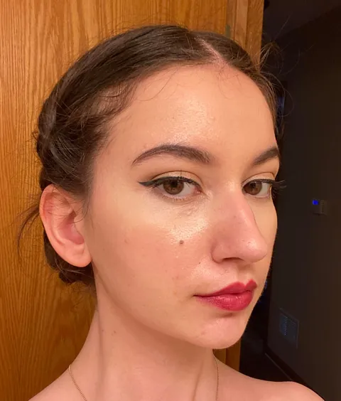 My makeup after a 6 hour server shift