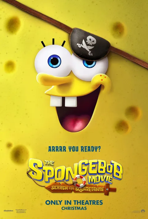 Official Poster for ‘THE SPONGEBOB MOVIE: SEARCH FOR SQUAREPANTS’