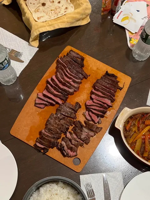 My wife’s parents don’t like Mexican food. So I told them I’m making marinated steak, and they loved it.