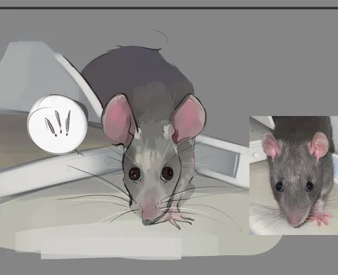 I drew fanart of some rats here
