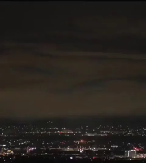 The world's largest firework launched over Nagaoka, Japan.