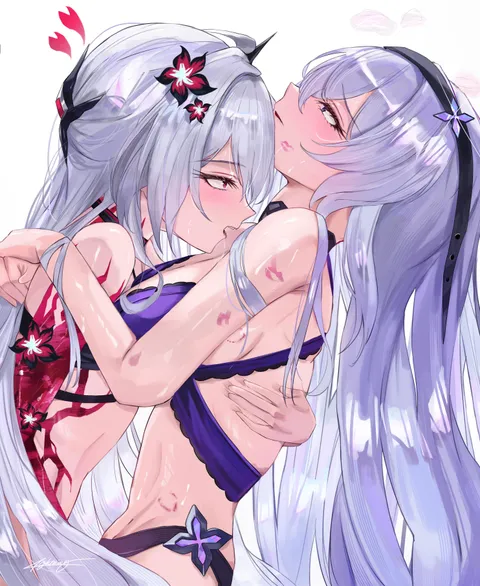 Acheron &amp; Black swan [Honkai: Star Rail]