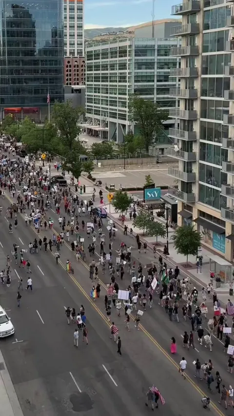 Shots Fired at the SLC No Kings Protest