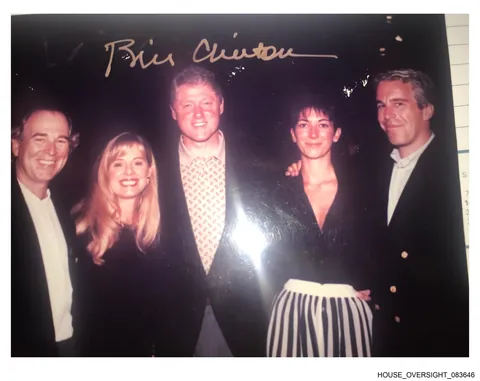 House Democrats release photos of Trump, Clinton, Bannon and more from Epstein's estate