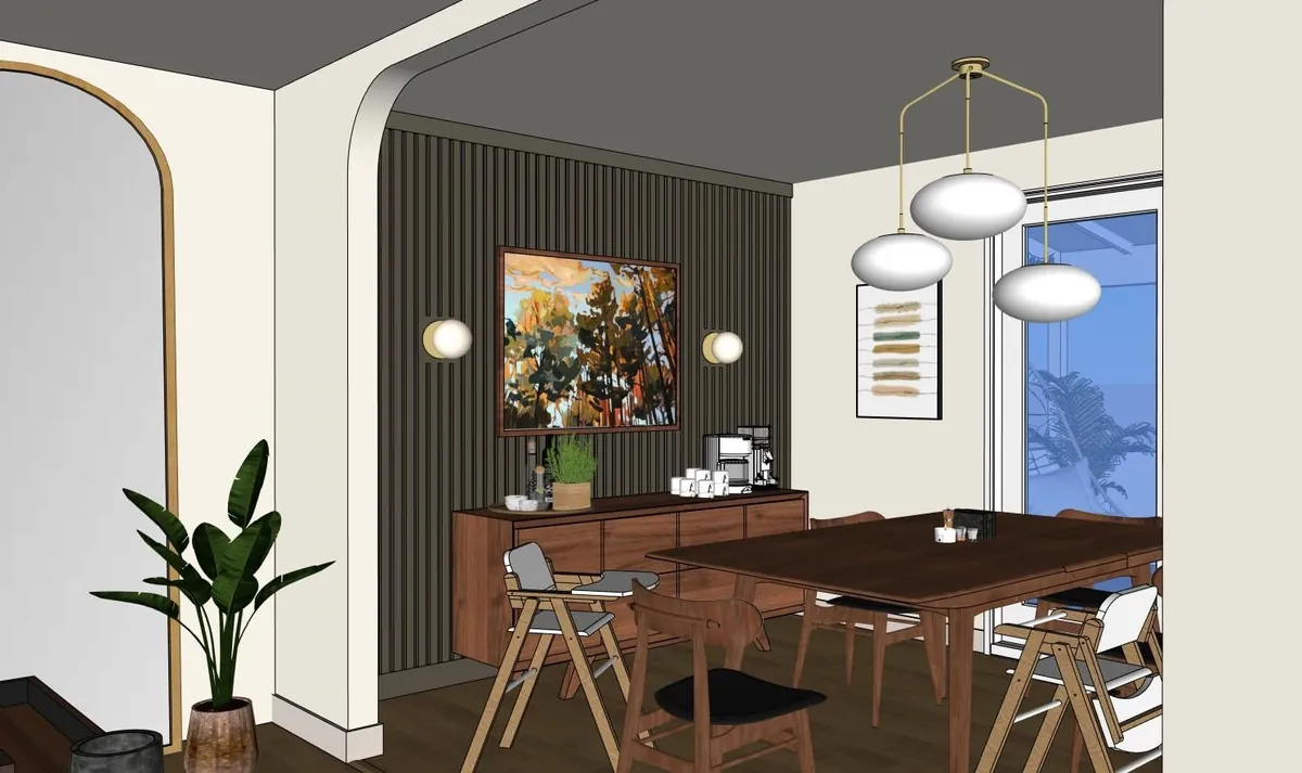 DIY Dining Room Transformation in Our First Home