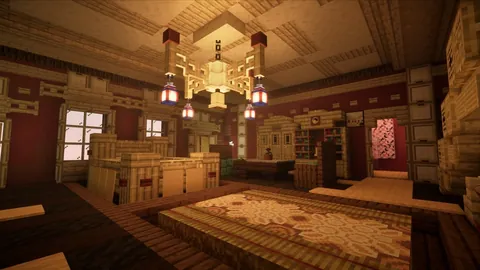 The RED Castle in Pale gardens