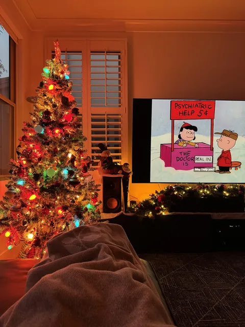 Cozy day in after Christmas