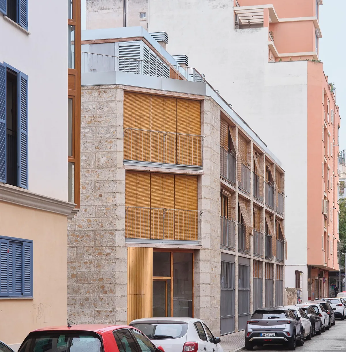 Social Housing in Mallorca, Spain made of local stone- Harquitectes (2021-2022)